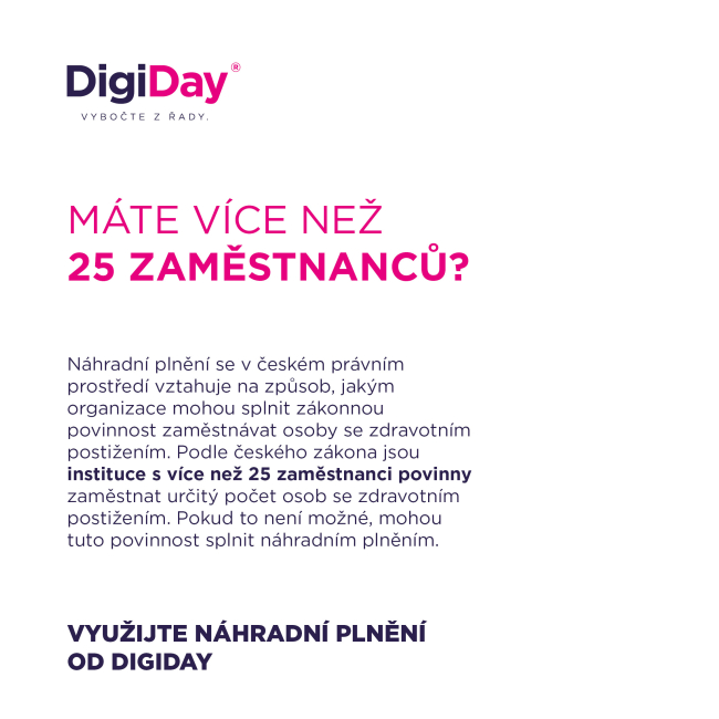 Náhradní plnění od DigiDay